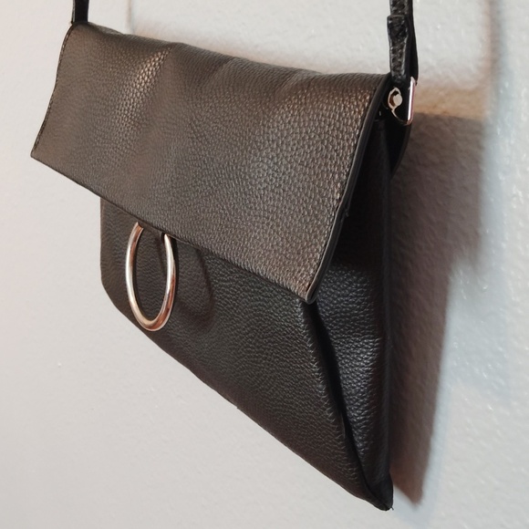 Carlos By Carlos Santana Envelope Front Ring Purse Black - Picture 4 of 16